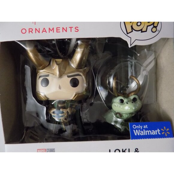 Hallmark Funko POP Marvel Loki & Alligator Loki Ornament 2022 Christmas - Picture 4 of 4